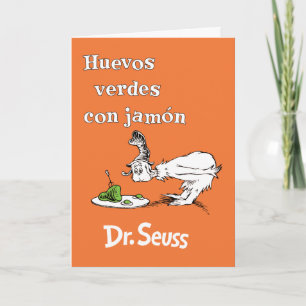Dr. Seuss Spanische Grüne Eier mit Schinken Karte