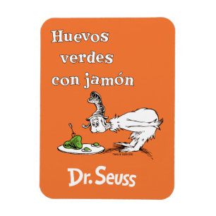 Dr. Seuss Spanische Grüne Eier mit Schinken Magnet