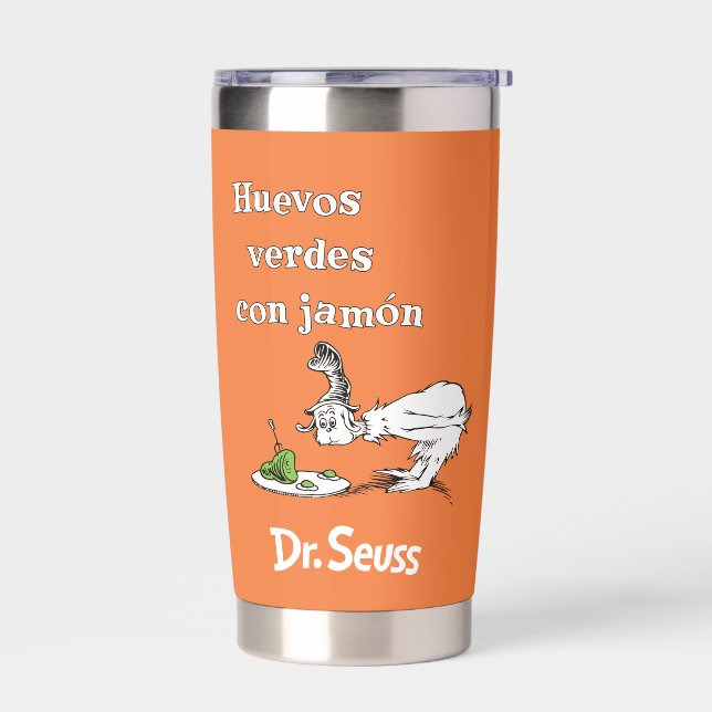 Dr. Seuss Spanische Grüne Eier mit Schinken Thermobecher (Links)