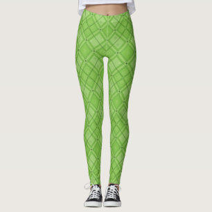 Dr. Seuss St. Patrick's Day Karomuster Leggings