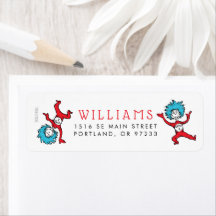 Dr. Seuss Thing One Thing Two | Zwillings-Babypart