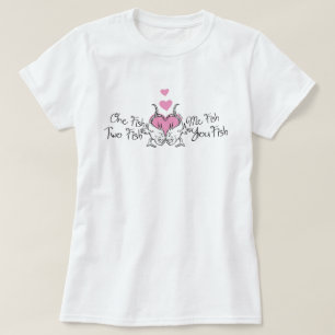 Dr. Seuss Valentine   Ein Fisch zwei Fische T-Shirt