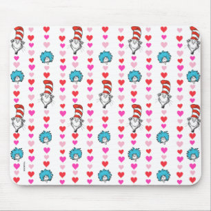 Dr. Seuss Valentine Katze im HutinnPattern Mousepad