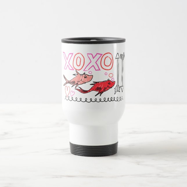 Dr. Seuss Valentine | XOXO Design Reisebecher (Mittel)