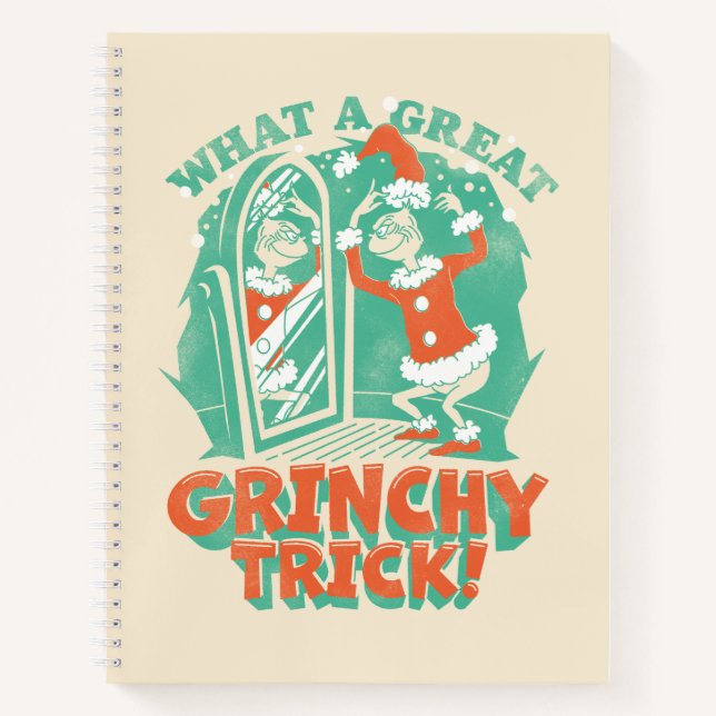 Dr. Seuss | Was für ein großartiger Grinchy Trick! Notizbuch (Vorderseite)