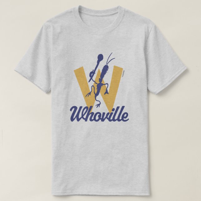 Dr. Seuss | Who-ville-Logo T-Shirt (Design vorne)
