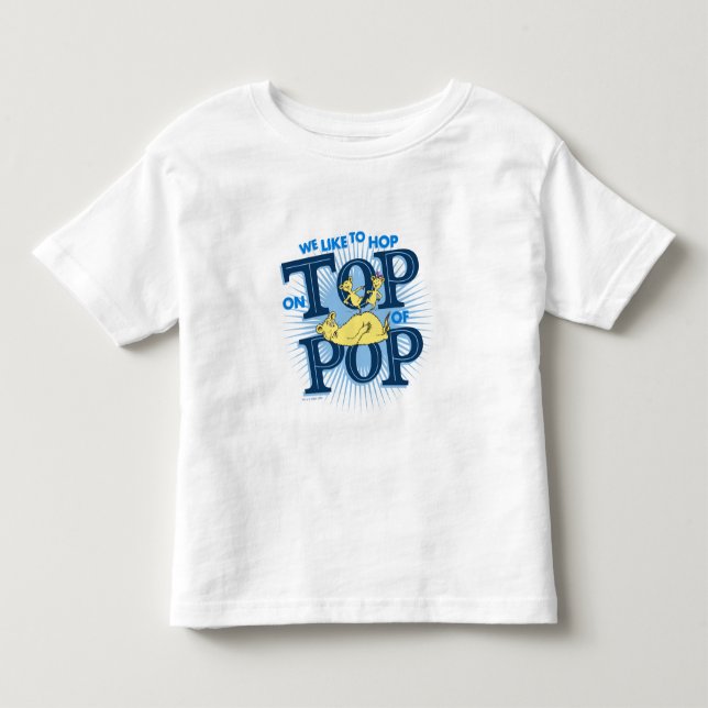 Dr. Seuss | Wir möchten auf Pop klatschen Kleinkind T-shirt (Vorderseite)