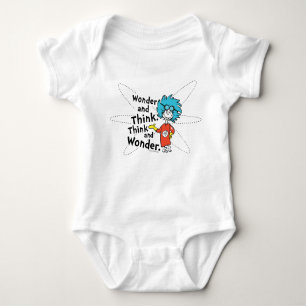 Dr. Seuss Wonder and Think. Denken Sie nach. Baby Strampler