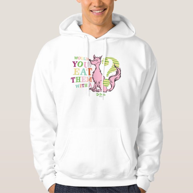 Dr. Seuss | Would You Eat Them With A Fox? Hoodie (Vorderseite)
