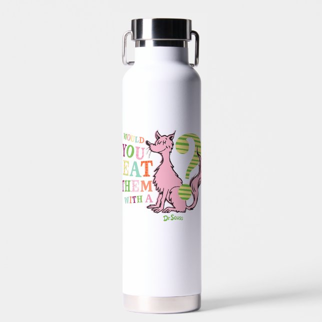 Dr. Seuss | Würdest du sie mit einem Fuchs essen? Trinkflasche (Vorne)
