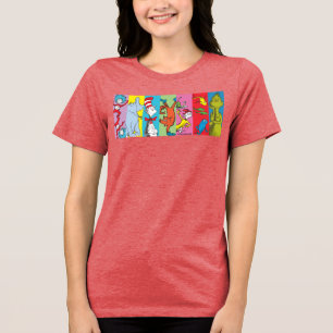 Dr. Seuss   Zeichensatz Tri-Blend Shirt