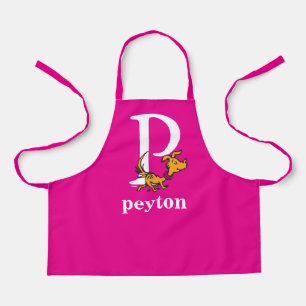 Dr. Seuss's ABC: Brief P - White Name hinzufügen Schürze