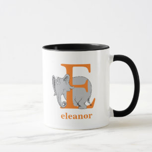 Dr. Seuss's ABC: Buchstabe E - Orange   Namen hinz Tasse
