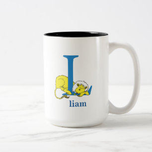 Dr. Seuss's ABC: Buchstabe L - Blau   Fügen Sie Ih Zweifarbige Tasse