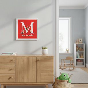 Dr. Seuss's ABC: Buchstabe M - Weiß Fügen Sie Ih Poster