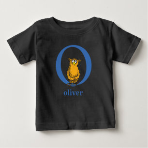 Dr. Seuss's ABC: Buchstabe O - Blau   Namen hinzuf Baby T-shirt
