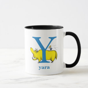 Dr. Seuss's ABC: Buchstabe Y - Blau   Namen hinzuf Tasse