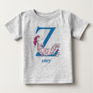 Dr. Seuss's ABC: Buchstabe Z - Blau   Fügen Sie Ih Baby T-shirt