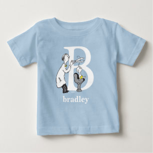 Dr. Seuss's ABC: Letter B - White   Name hinzufüge Baby T-shirt