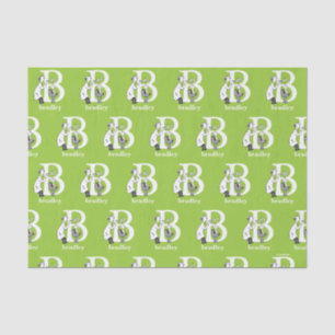 Dr. Seuss's ABC: Letter B - White Name hinzufüge Seidenpapier