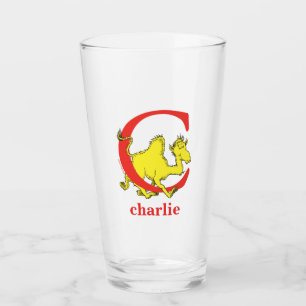 Dr. Seuss's ABC: Letter C - Red Name hinzufügen Glas