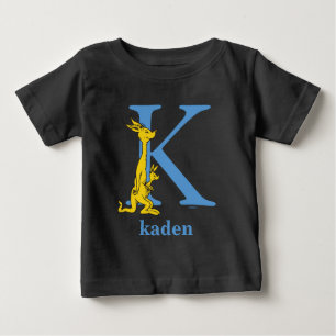 Dr. Seuss's ABC: Letter K - Blue   Name hinzufügen Baby T-shirt