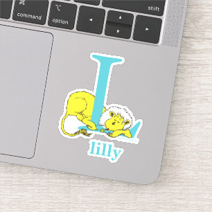 Dr. Seuss's ABC: Letter L - White   Name hinzufüge Aufkleber