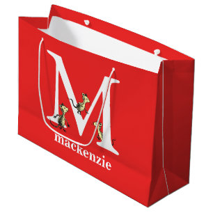 Dr. Seuss's ABC: Letter M - White Name hinzufüge Große Geschenktüte