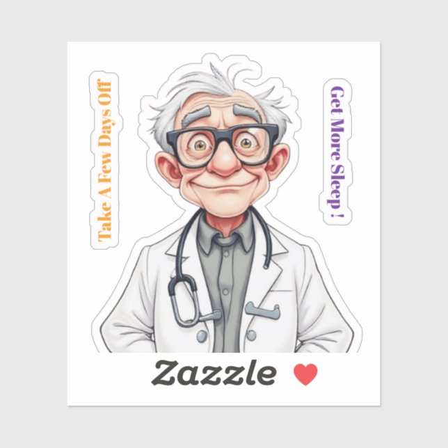 DR STICKER (Feuille)