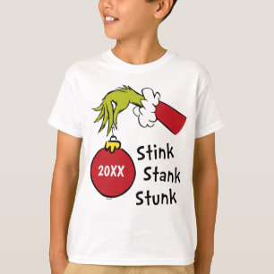 Dr. Suess Grinch Stink Stank Stunk T-Shirt