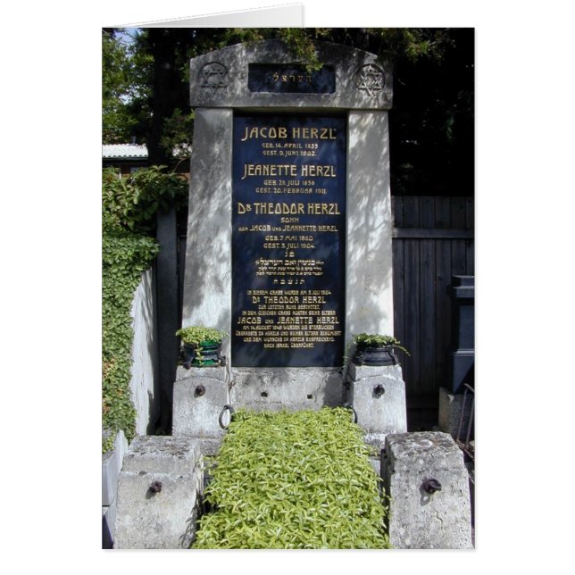 Dr Theodor Herzl (Devant)