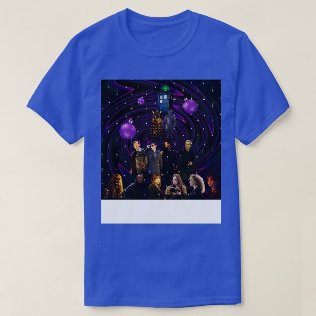 Dr. Who Christmas Design T-Shirt (Design vorne)