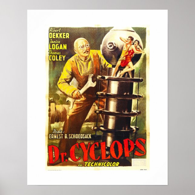 Dr. Zyklop Poster (Vorne)