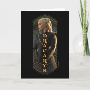 "Dracarys" Daenerys Targaryen Graphic Karte