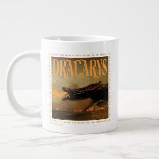 "Dracarys" Drogon Breathing Fire Graphic Jumbo-Tasse