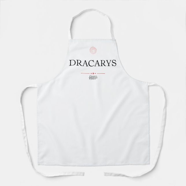 Dracarys Schürze (Vorderseite)
