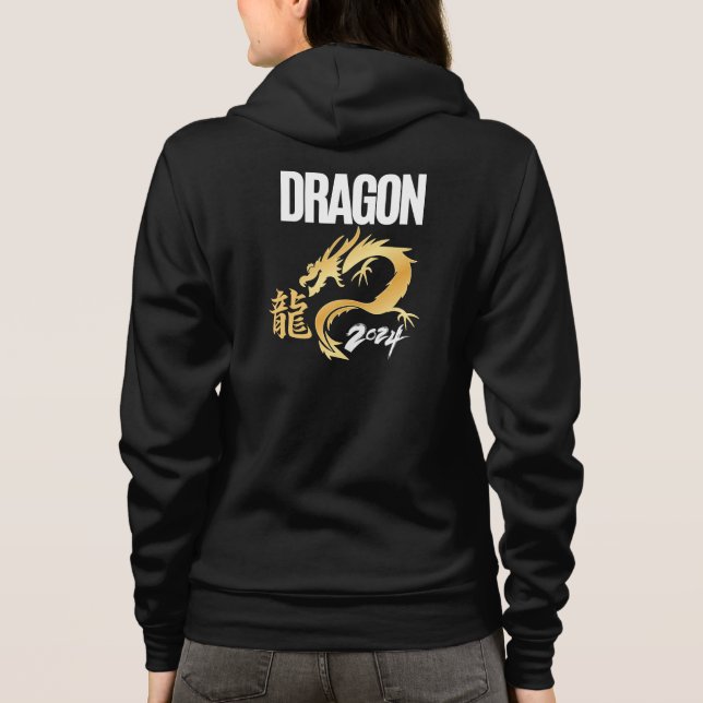 Drache 2024 hoodie (Rückseite)