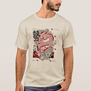Drache 2024 Jahr des Drachen Neujahr 2024 T-Shirt