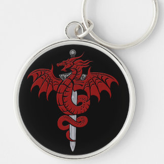 Drache-Alter - Drache-Klinge-Schlüsselanhänger Schlüsselanhänger