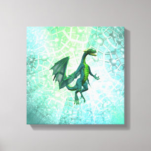 Drache-Atem-Leinwand-Druck Leinwanddruck