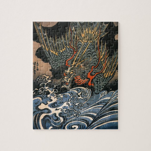 Drache auf See (Vertikal)