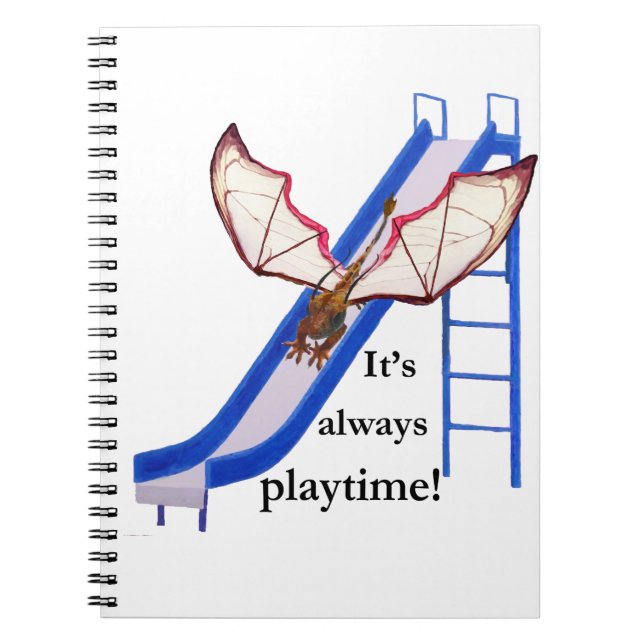 Drache auf Slide Notizblock (Vorderseite)