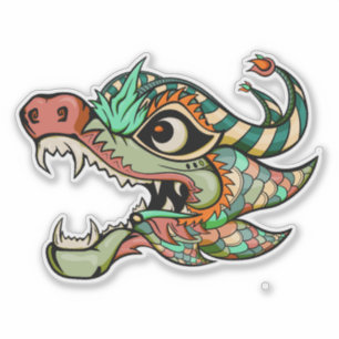 Drache Aufkleber