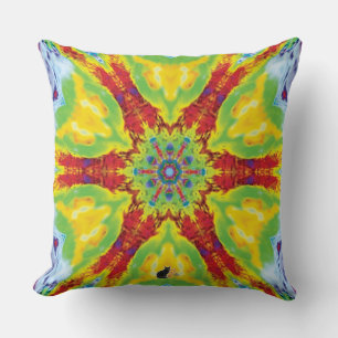Drache Auge Kaleidoskop-Kissen Kissen