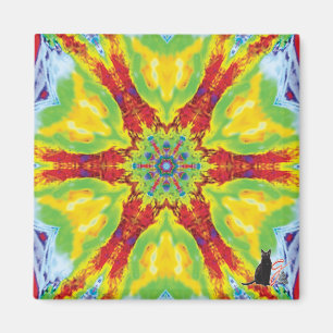Drache Auge Kaleidoskop Magnet