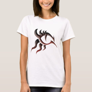 Drache-Augen-Außentemperatur T-Shirt