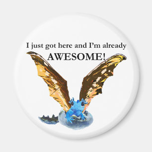 Drache-Ausbrüten Magnet