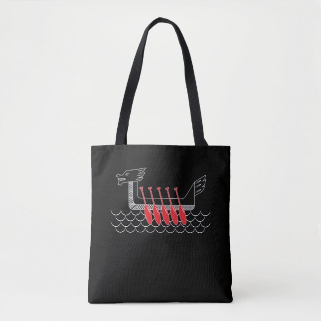 Drache-Boots-Crew-Rudersport-Reihen-Sport Tasche (Vorderseite)