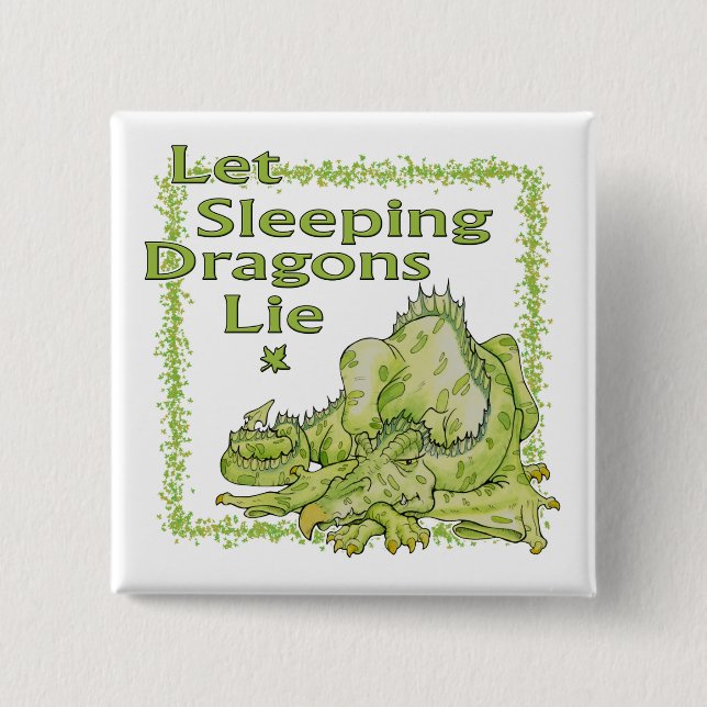 Drache Button (Vorderseite)