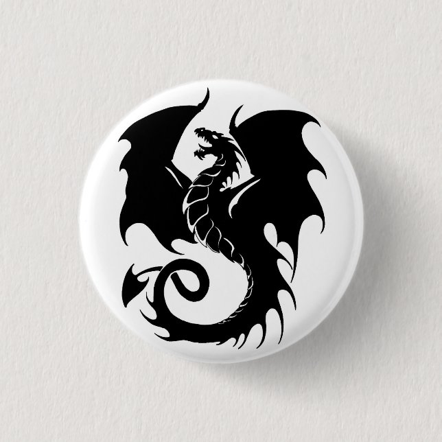 Drache Button (Vorderseite)